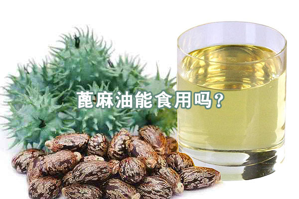 蓖麻油能食用吗？